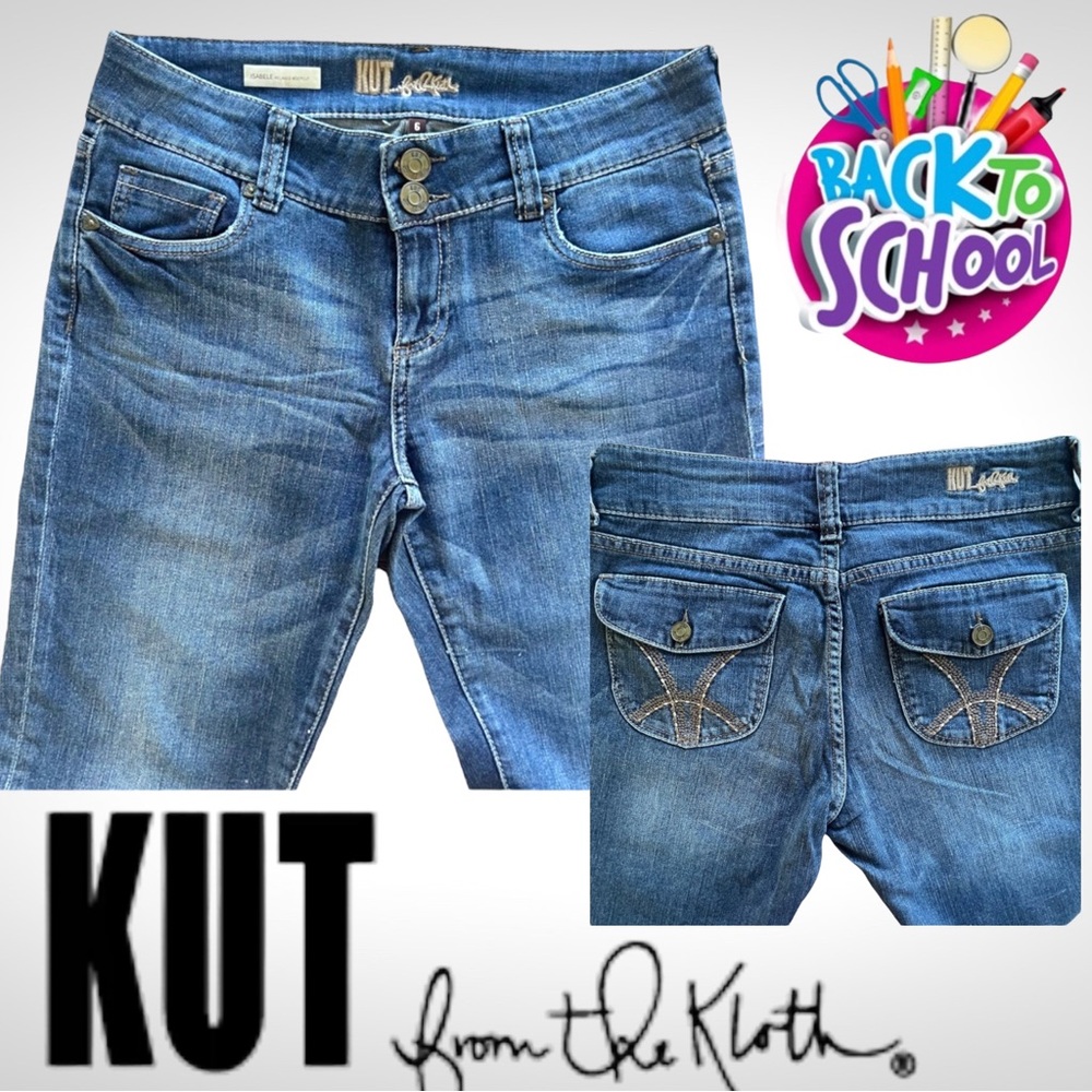 Kut from the Kluth Isabele Relaxed Bootcut Jeans